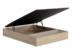 Ysmée Conjunto de canapé abatible de 140 x 190 cm con cajón + colchón de muelles - PRESTIGE de YSMÉE