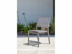 Dcb Garden Conjunto de comedor de 8 plazas en aluminio