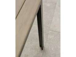 Dcb Garden Conjunto de comedor de jardín 4 plazas de aluminio