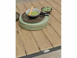 Hot Conjunto de comedor de jardín 4 plazas de aluminio Comedores De Jardín
