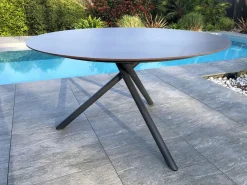 Hot Conjunto de comedor de jardín 6 plazas de aluminio Comedores De Jardín