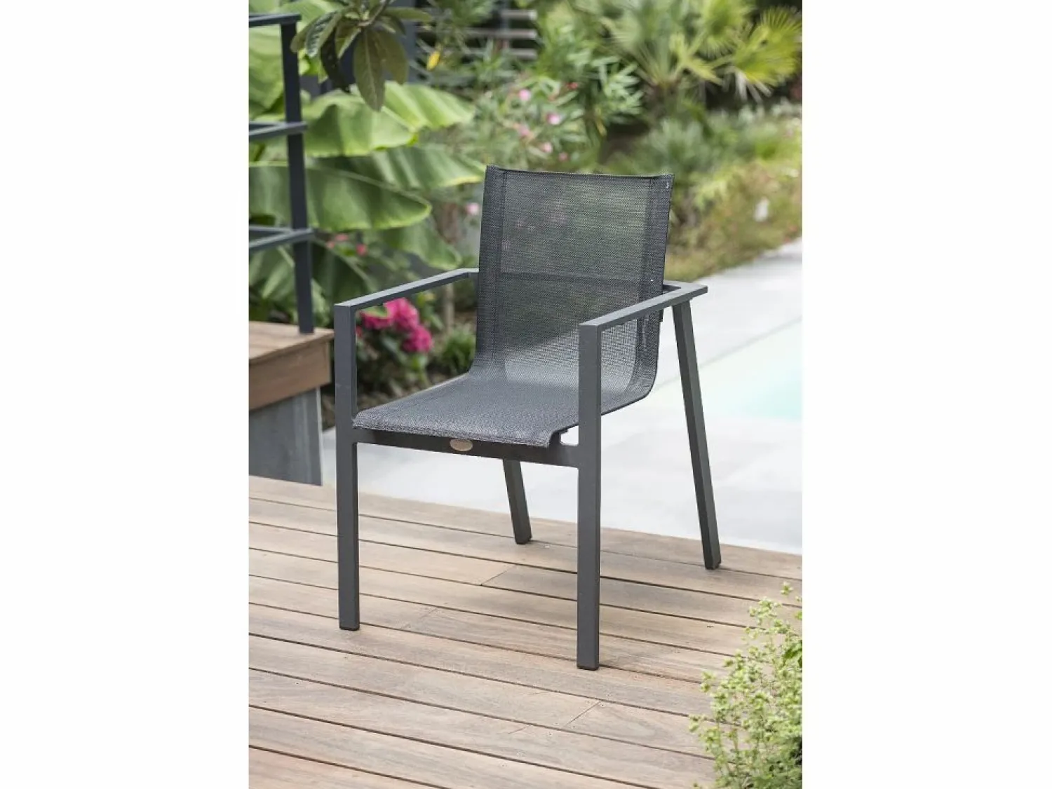 Discount Conjunto de comedor de jardín 10 plazas de aluminio Comedores De Jardín
