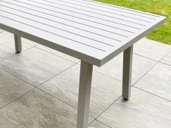 Sale Conjunto de comedor de jardín 9 plazas de aluminio Salones De Jardín