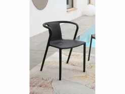 Dcb Garden Conjunto de comedor de jardín 4 plazas de aluminio