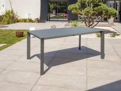 Paris Garden Conjunto de comedor de jardín 8 plazas de aluminio