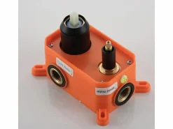 MIRLO Conjunto de ducha empotrada techo monomando SLIGO oro cepillado Ø 30cm