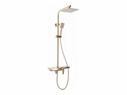 Clearance Rea Conjunto De Ducha Bravo Gold Dorado