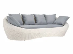 Best Conjunto de jardin de resina trenzada - - WHITEHEAVEN Salones De Jardín