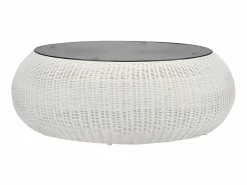 Best Conjunto de jardin de resina trenzada - - WHITEHEAVEN Salones De Jardín