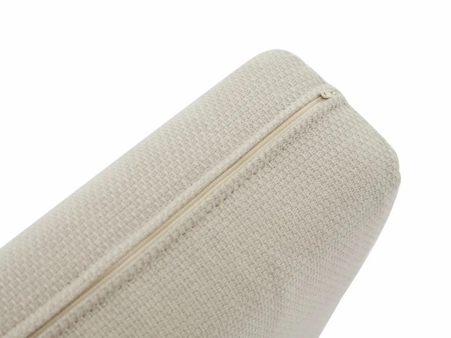 Sale MYLIA Conjunto de jardín de aluminio: 1 sofá de 3 plazas, 2 sillones y 1 mesa de centro - con cojines beige - LOMIA de Blanco
