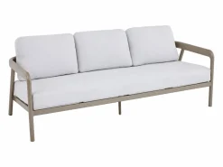 Sale Conjunto de jardín de aluminio: un sofá de 3 plazas, 2 sillones y una mesa de centro - - ZAYORA de Salones De Jardín