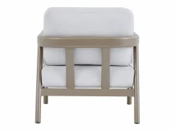 Sale Conjunto de jardín de aluminio: un sofá de 3 plazas, 2 sillones y una mesa de centro - - ZAYORA de Salones De Jardín