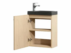 Online Conjunto de lavabo de pared Nevada con grifo y espejo Mueble De Aseo