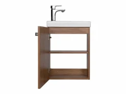Discount Conjunto de lavabo de pared Nevada con grifo cromado Mueble De Aseo