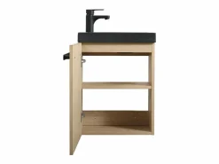 Hot Conjunto de lavabo de pared Nevada con espejo ovalado Mueble De Aseo