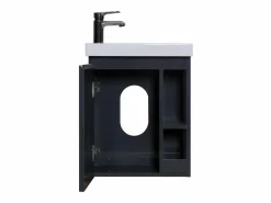 Online Conjunto de lavabo HAMPTON con grifo cromado y espejo Mueble De Aseo