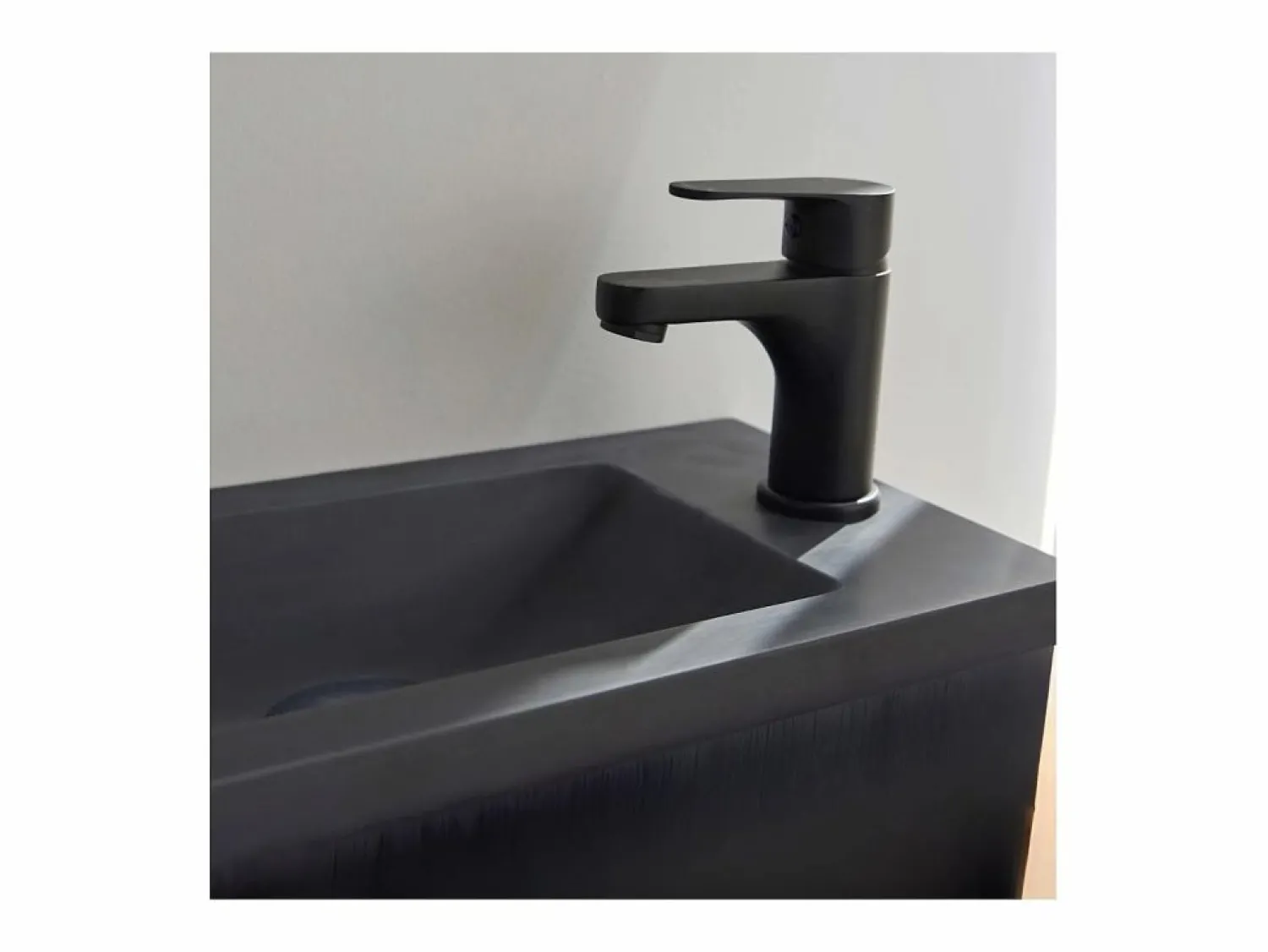 Clearance Conjunto de lavabo NOVA de metal y madera con espejo de estante Mueble De Aseo