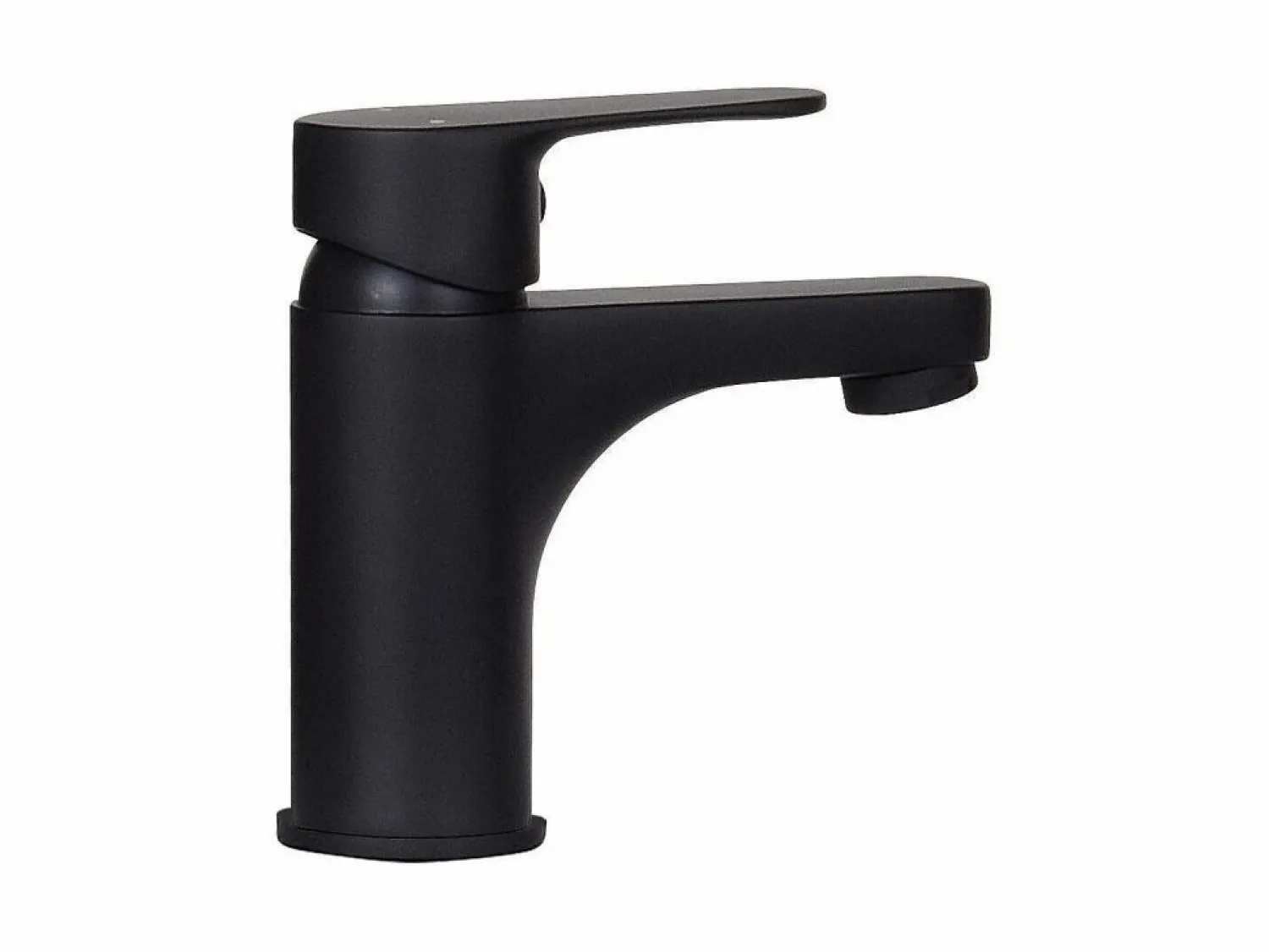 Outlet Conjunto de lavabo NOVA de metal y madera con grifería negra y estante de espejo Mueble De Aseo