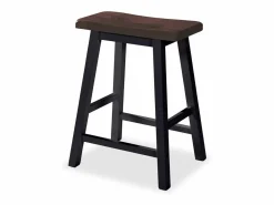 vidaxl Conjunto de mesa alta de cocina 3 piezas MDF