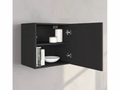 Conjunto de mueble de TV Chronos para salón en mate y roble 180/290x40 cm