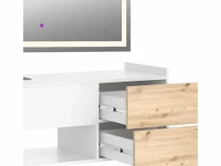 Outlet Vicco Conjunto de muebles de baño 105x43x45 alf Blanco