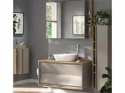 Sale Conjunto de muebles de baño cachemira 100x45x50 edelin Conjunto De Baño