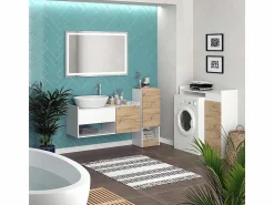 Clearance Vicco Conjunto de muebles de baño 105x43x45 alf Blanco
