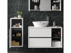 Online Vicco Conjunto de muebles de baño 60x45x100 viola Blanco