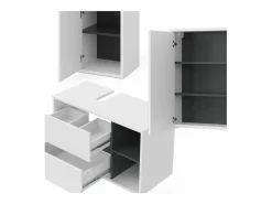 Online Vicco Conjunto de muebles de baño 60x45x100 viola Blanco