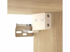 vidaxl Conjunto de muebles de baño 3 piezas color roble Sonoma