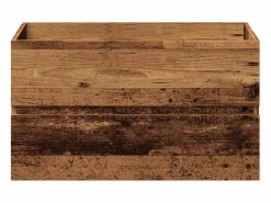 Best Conjunto de muebles de baño de madera antigua madera ingeniería Estantería Sobre Inodoro