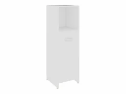 Best Conjunto de muebles de baño 4 pzas madera contrachapada Estantería Sobre Inodoro