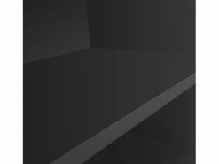 Best Conjunto de perchero con banco y estante, 3 ganchos para colgar, estantes abiertos, tablero de partículas, (Alto 190 x Ancho 120 x Fondo 40 cm) Negro
