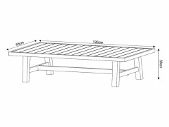 Sale Conjunto de salón de jardín en aluminio y cuerda: sofá de 3 plazas, 2 sillones y una mesa de centro - Blanco con cojines beige - LUREYA de Salones De Jardín
