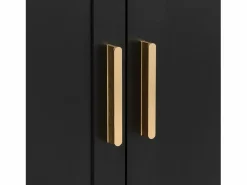 Online Conjunto de vestidor de entrada 110x33x185,5 cm - 3 puertas y 1 cajón - Mueble para zapatos y banco para calzado - con espejo - Armario De Entrada