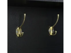 Clearance Conjunto de vestidor de entrada 75x35x195 cm - con mueble para zapatos y ganchos - con estantes - Armario De Entrada