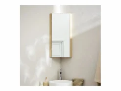 Clearance Conjunto mueble bajo lavabo de esquina + lavabo + grifo + armario de baño de esquina SORRENTO Conjunto De Baño