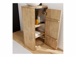 Conjunto mueble lavabo + lavabo + grifo + espejo TOM