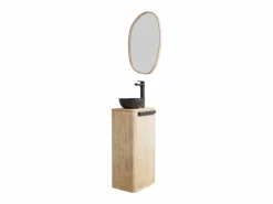 Conjunto mueble lavabo + lavabo + espejo TOM