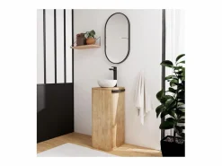 Conjunto mueble lavabo + lavabo + espejo TOM