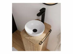 Sale Conjunto mueble lavamanos + lavabo TOM Blanco