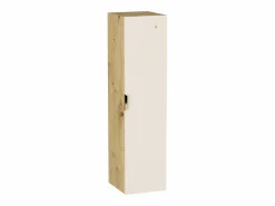 Conjunto para baño 80 cm Armario con encimera Estantería Columna Roble Artisan / Cachemira Orio