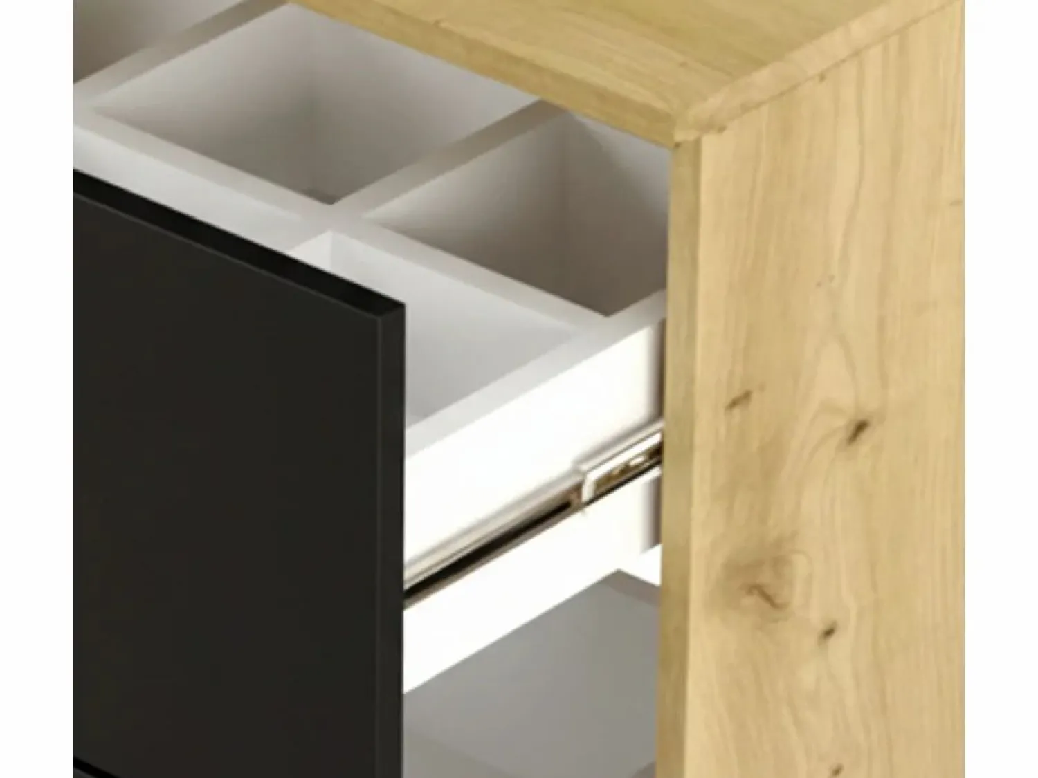 New Conjunto para baño 120 cm Armario con encimera Armario con cesta Estantería Roble Artisan / Orio Mueble De Lavabo