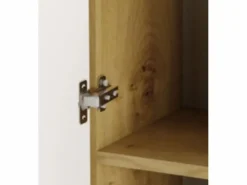 Hot Conjunto para baño 100 cm Armario con encimera Estanterías Columna Roble Artisan / Orio Conjunto De Baño