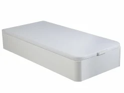 Best Ysmée Conjunto somier arcón + colchón de muelles - 90 x 190 cm - SONGE de YSMÉE Blanco