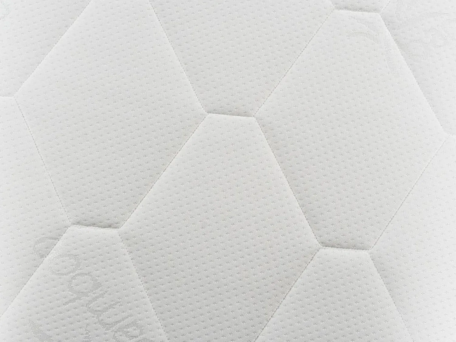 NATUREA Conjunto somier arcón colchón de espuma tejido bambú 140 x 190 cm KANANI de