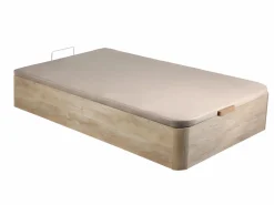 Discount Ysmée Conjunto somier canapé + colchón de muelles topper - 90 x 190 cm - ALTIER de YSMÉE Color natural claro