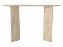 Vente-unique Consola - Efecto travertino - TOPANIA