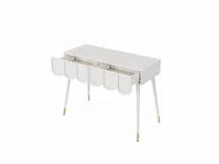 Hauss Spole Consola con 2 cajones en forma de nube - Patas de metal - y dorado
