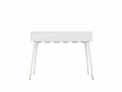Hauss Spole Consola con 2 cajones en forma de nube - Patas de metal - y dorado